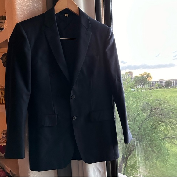 Burberry London collection VintageWool Stirling ABIYO size XS IT44 34s Navy